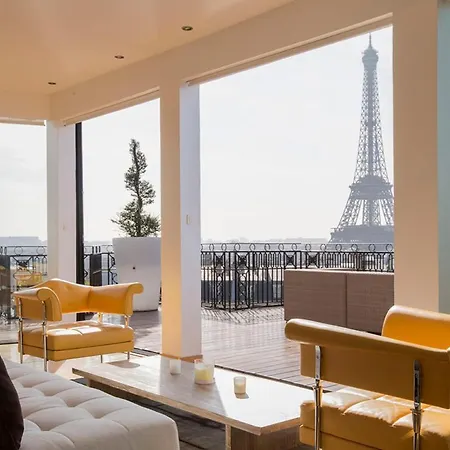 Luxury With Sauna And Eiffel Tower View Lejlighed *